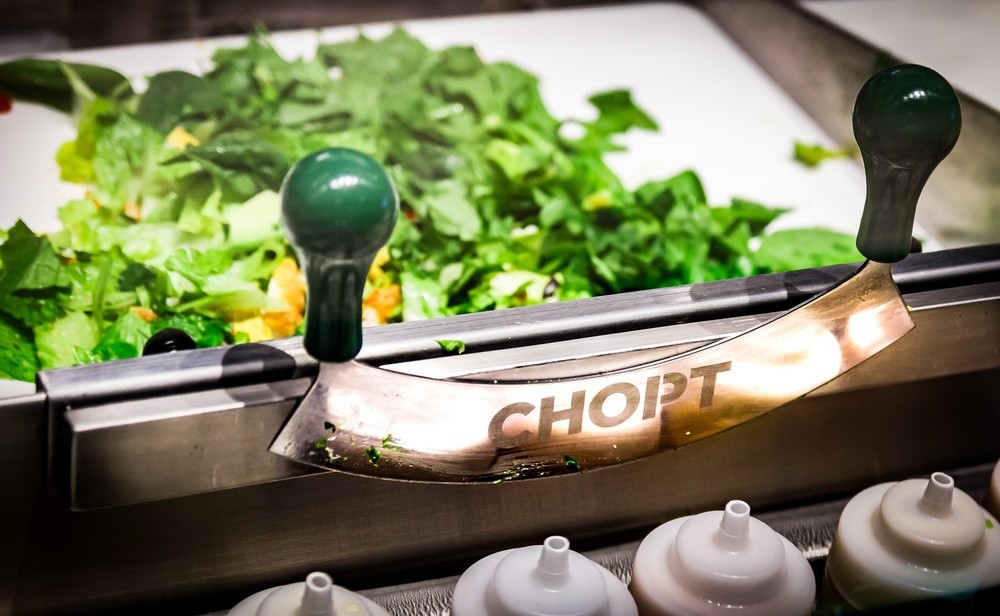 A mezzaluna at chopt restaurant