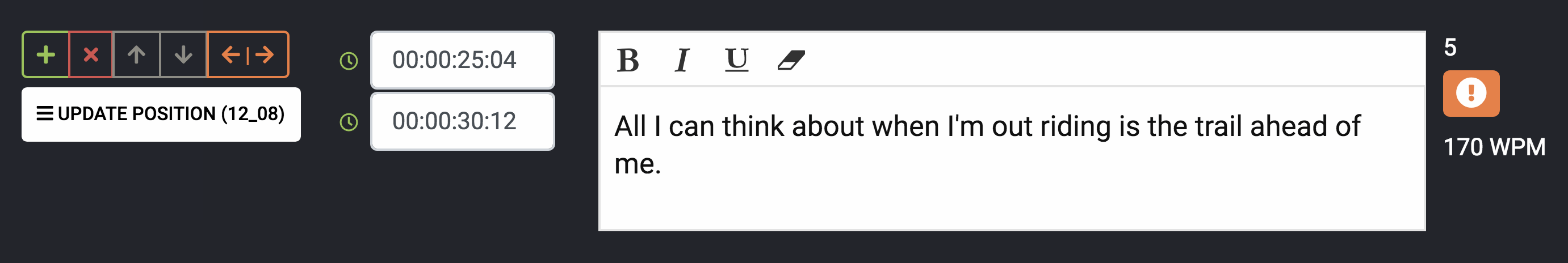 Wisetail video captions