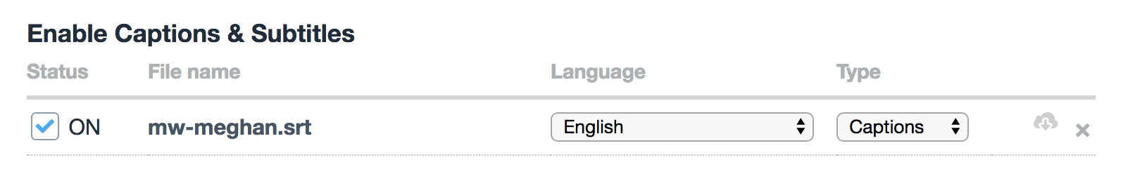 Wisetail video captions