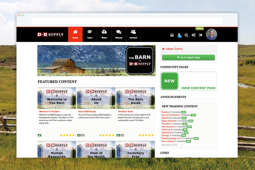 D&B Supply uses Wisetail LMS to organize it's training.