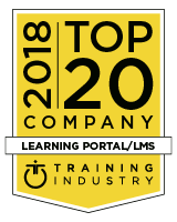 Training Industry Top 20 Learning Portal/LMS winner.