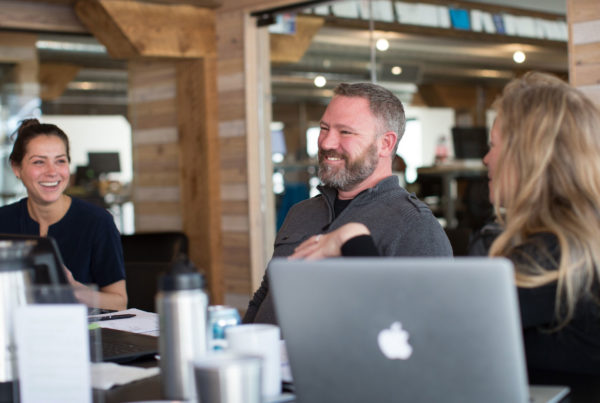 lms implementation team meeting at wisetail office