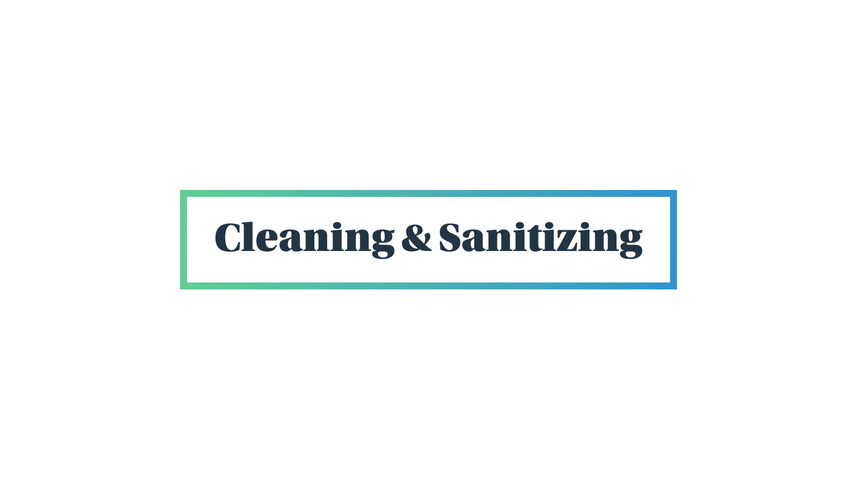 The Wisetail LMS cleaning and sanitizing video thumbnail.