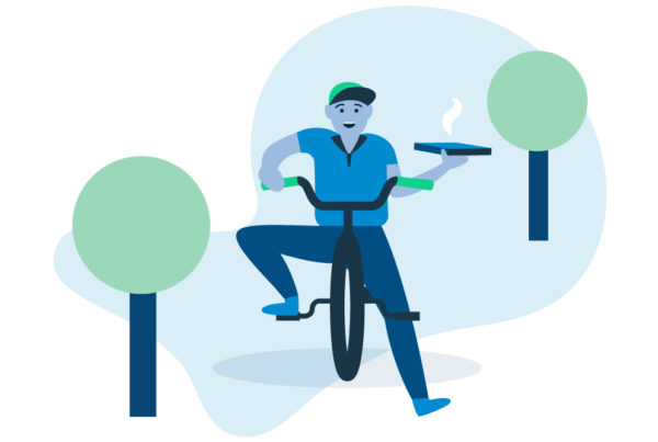 Wisetail LMS customer service clients have pivoted to weather COVID-19 by now delivering food.