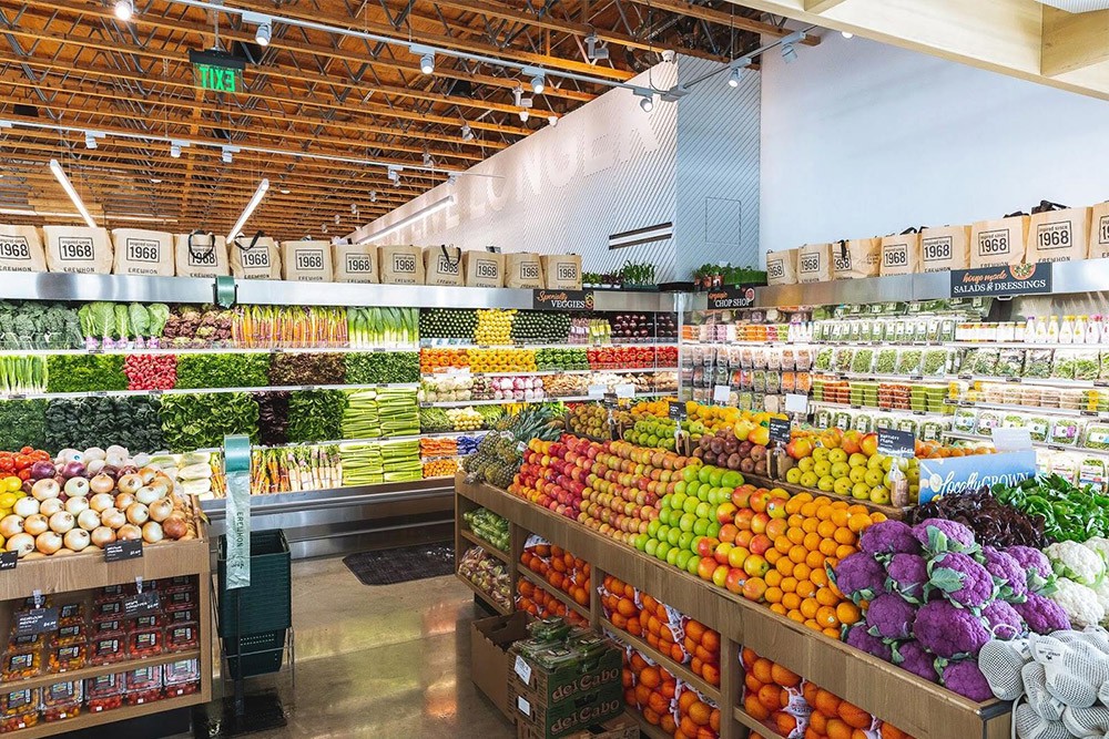 The inside store of one of Wisetail LMS's clients, Erewhon Market.