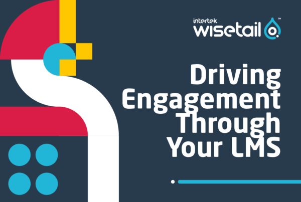 text: driving engagement through your lms