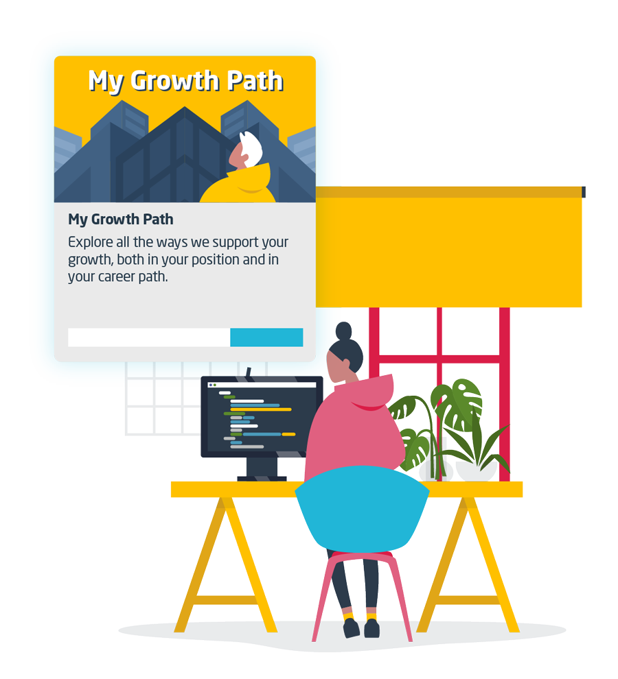 Talent development illustration