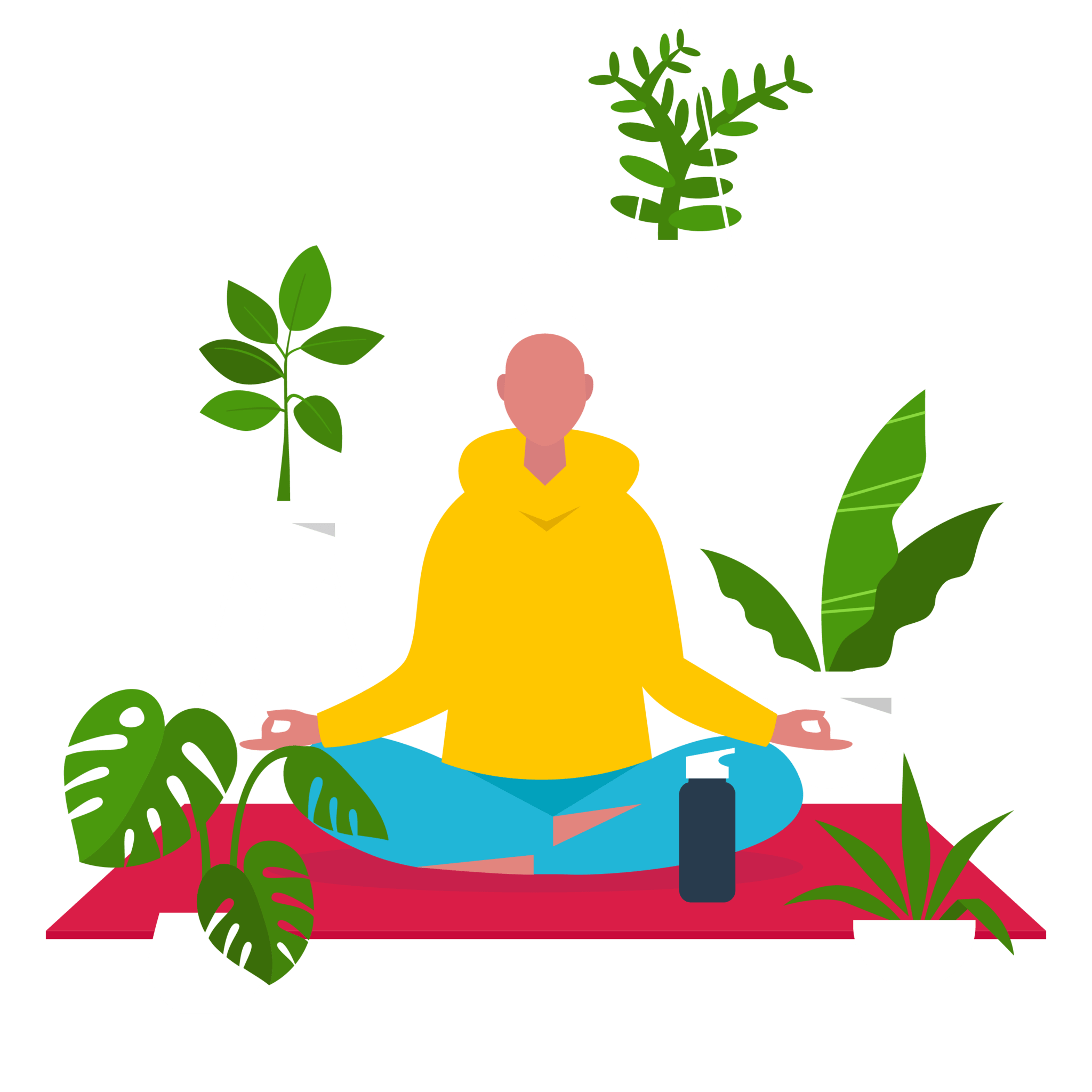 meditation illustration