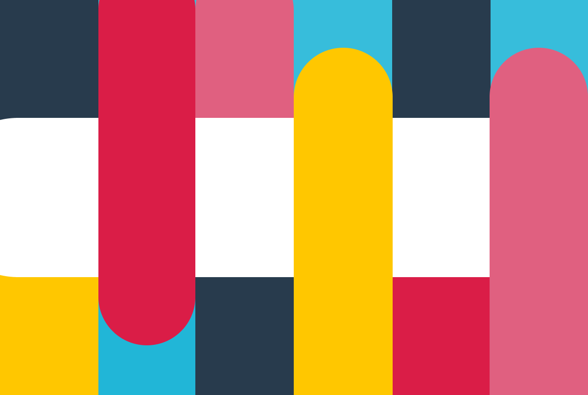 geometric colored pattern for blog post