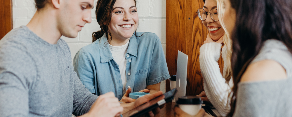 Team using compliance boosting tech having a nice experience